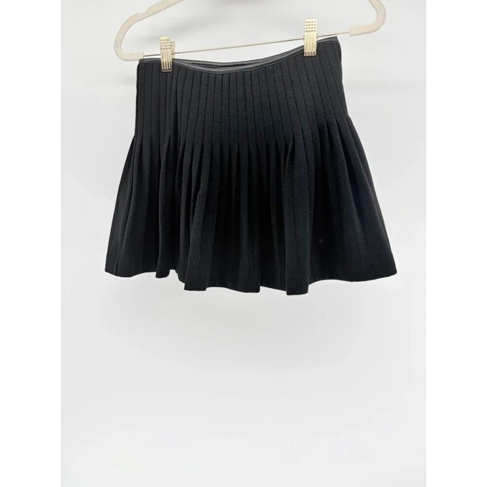 Girls Polo Ralph Lauren Micro Pleated Black Skirt M (8-10)